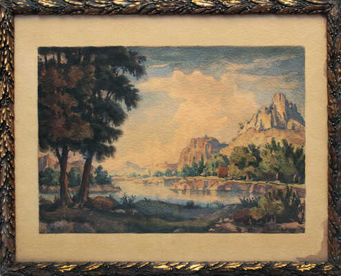 Богаевский Константин Фёдорович.  Киммерийский пейзаж 